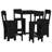 Auniya Brayden Studio Bar Set with Wood Frame and Solid Wood Outer Material-829288454
