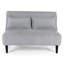 Nari 125.5Cm Linen Armless Sofa Bed-757020074