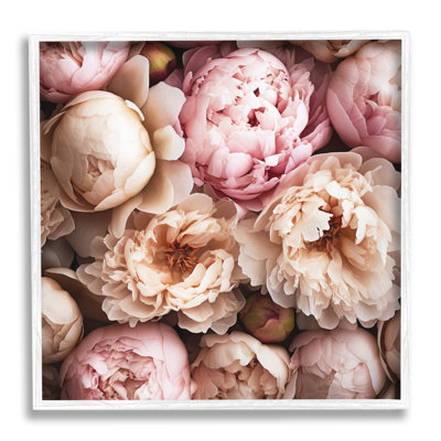 Bb-308-Framed " Soft Peonies Photography " by Riley B