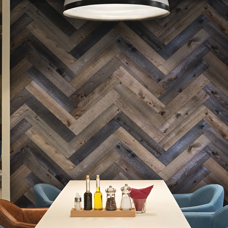 Gray Tones Reclaimed Barn Wood Wall Panels, 18 Sq. Ft.