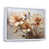 White Floater Framed