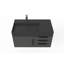 Ensemble de meuble-lavabo mural simple 36 po Bassi-629745239-629745256-573101963