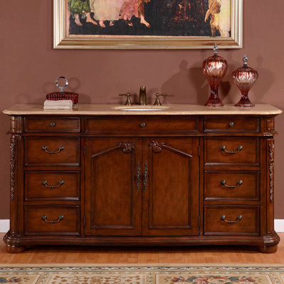 Ensemble de meuble-lavabo simple 72 po Aldesino