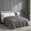Couverture gaufrée en coton avec bordure en satin de coton-101272359-101272360