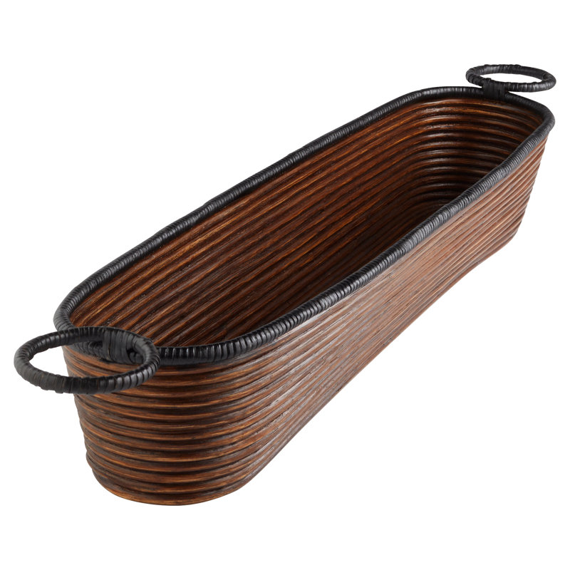 Papeete Wicker Jar