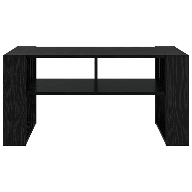 Coffee Table with Storage, Black Oak, 45cm. H x 92cm. L x 49.5cm. W