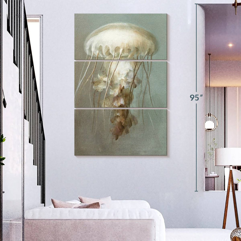 Brampt Treasures From The Sea IV, H 65 po x l 42 po