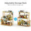 Cabinet System Bamboo Spice Rack