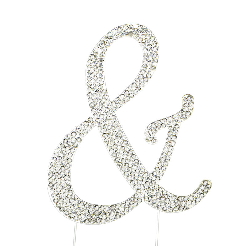 Surmatelas à gâteaux rhinestone & ", Argent