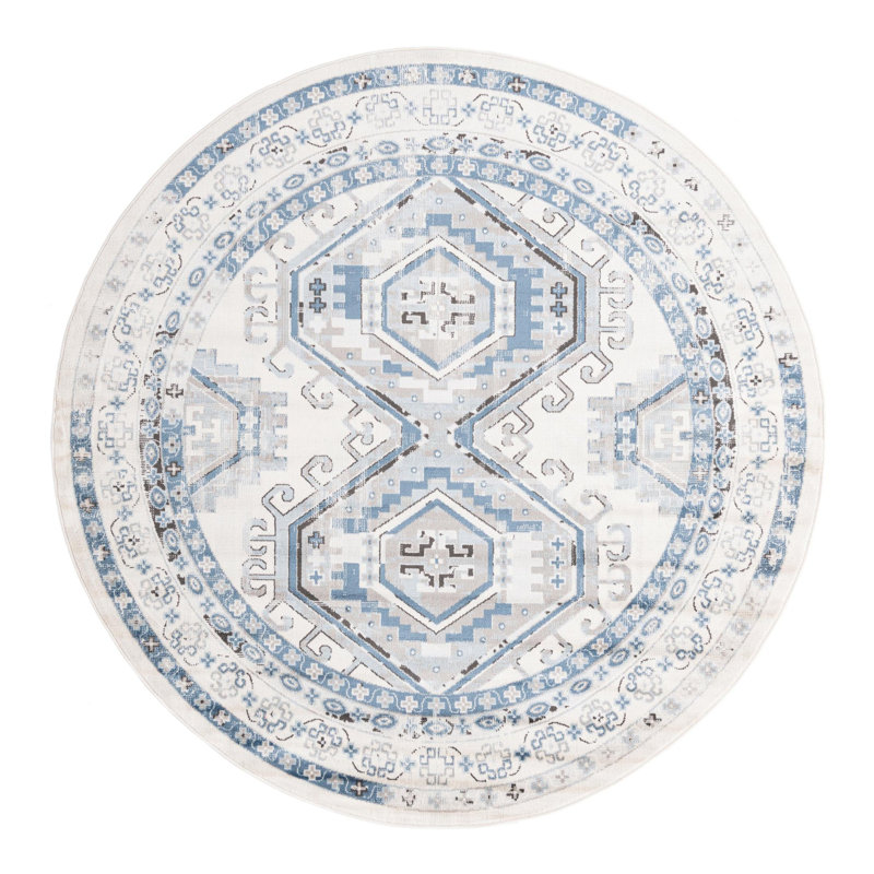 Charlotte Oriental Indoor Rug, Round 7'10"