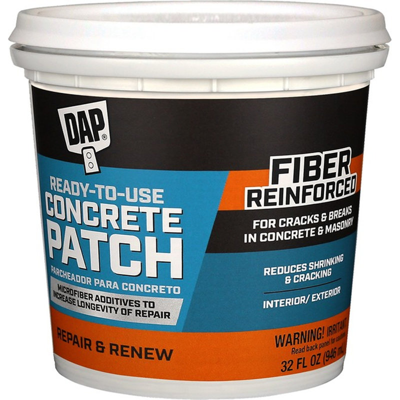 DAP 31084 Qt Ready-Mixed Concrete Patch-1PK