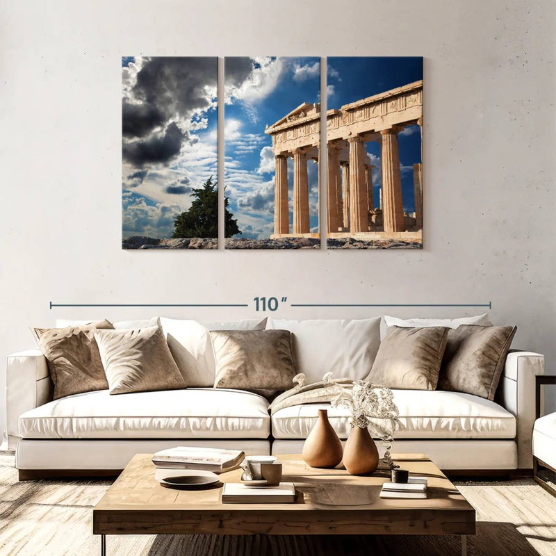 Sebbie Acropolis Of Athens, 48" H x 74" W