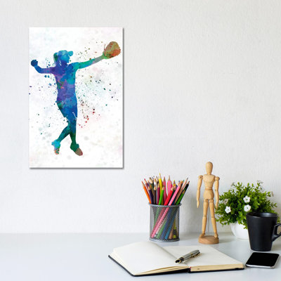 Women Playing Softball II 1 Piece Painting on Canvas