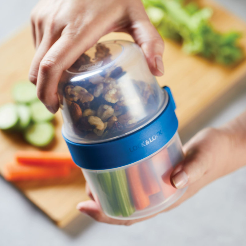 Food Storage - Set of 6 Containers and 6 Lids