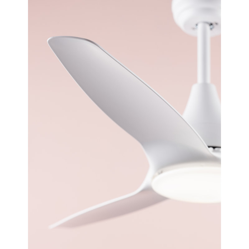122cm Ceiling Fan with LED Lights, White