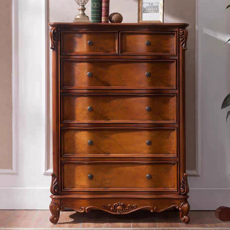 Buffet brun massif et bois manufacturé