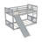 Low Bunk Bed with Reversible Slide-269293581-278512508
