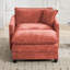 Fauteuil d'appoint surdimensionné en chenille de nuage avec repose-pieds Schmucker-1398885997