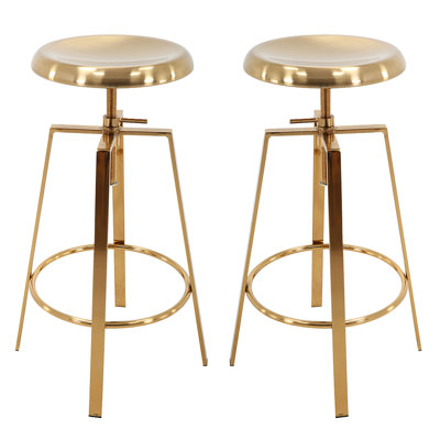 Ensemble de 2 tabourets de bar Juddson