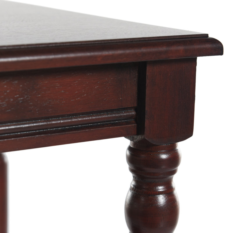 Enyedy Collection Wood Accent Storage Shelf End Table -, Vintage Cherry