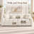 87.3" Plush Bubble Tufted Sofa for Living Room-585233484