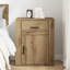35cm W Manufactured Wood Bedside Table-367247347