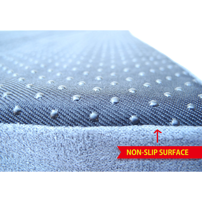 Medium Blue Orthopedic Waterproof Memory Foam Pet Bed