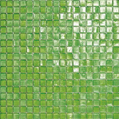 Mintleaves 5/8" x 5/8" Glass Mosaic