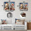 Pavlova Paradise Dessert - Ensemble de 3 décorations murales en métal Desserts-1195685157