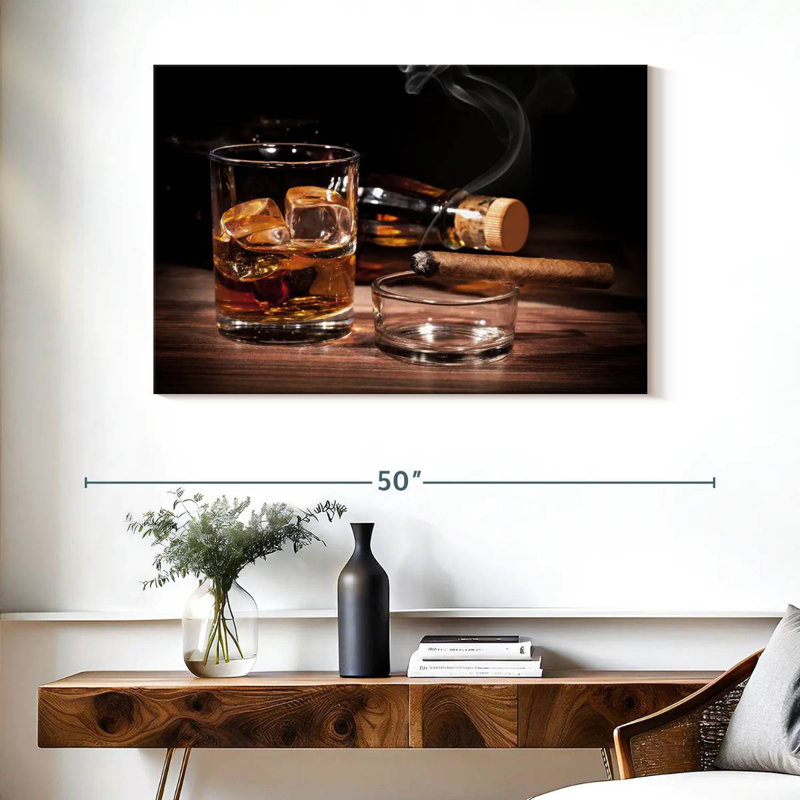 Yarlin Old Fashioned Drink, 26" H x 39" W
