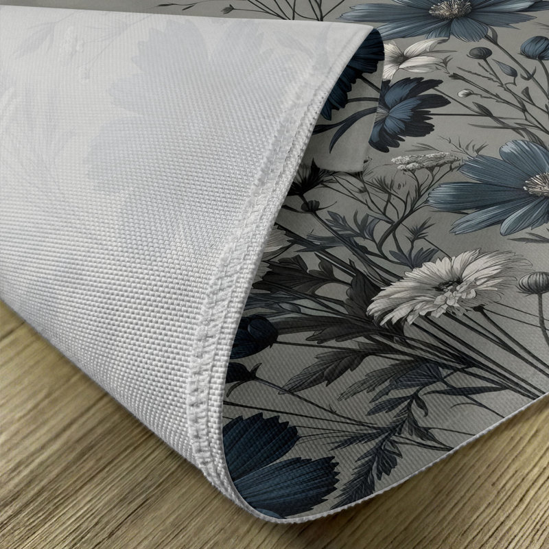 Ensemble de 4 napperons bleu marine Ambesonne