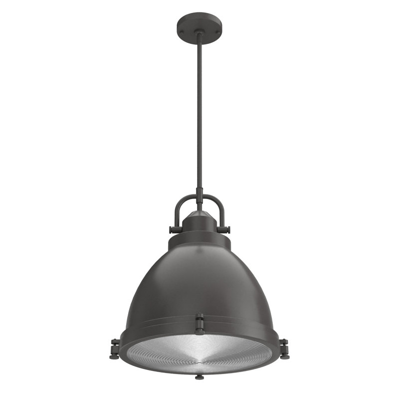 Bridgemoor 3 - Light Single Dome Pendant, Noble Bronze