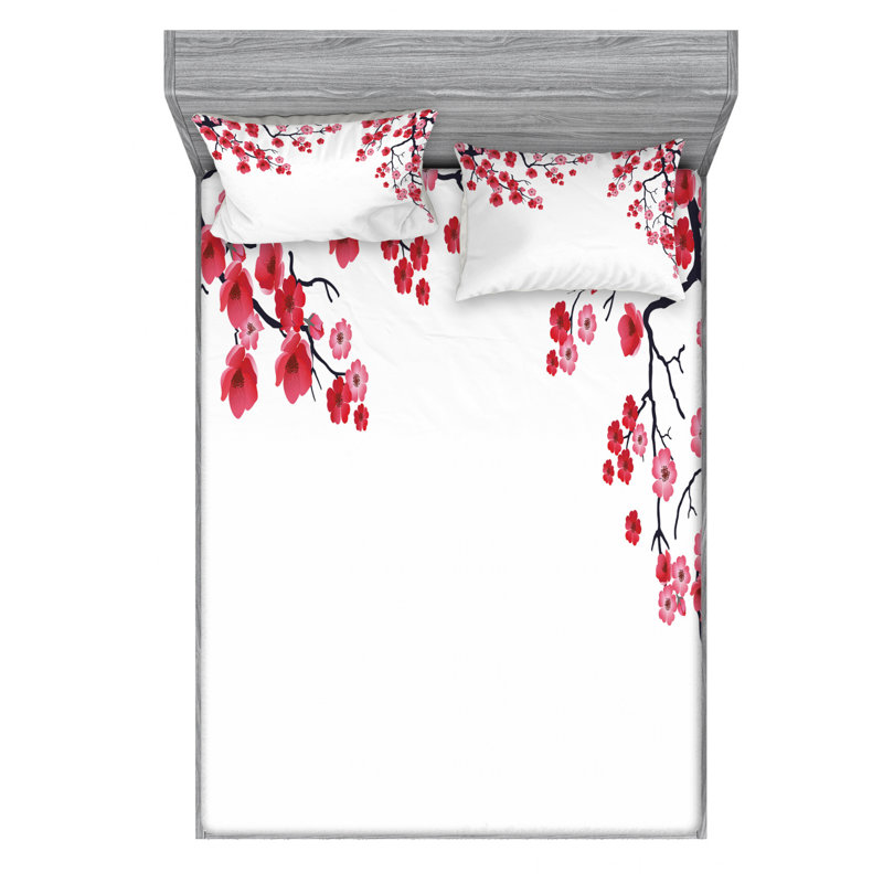 Microfiber Sheet Set, Full Sheet Set with Fitted Sheet