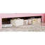 Lit simple rose avec structure et tiroirs de rangement spacieux avec tête de lit fonctionnelle-694115255