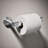 Purist Pivoting Toilet Paper Holder, Wall-Mount Bathroom Toilet Paper Holder-6671439