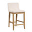 Tabouret de bar à dossier exposé avec pieds en bois massif, ensemble de 2-1593326092-1593326193-1593326196