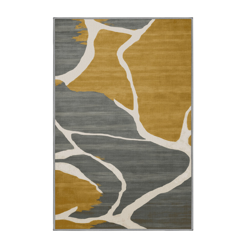 Tapis aquarelle lavable à la machine, Tapis de couloir 2 pi x 5 pi