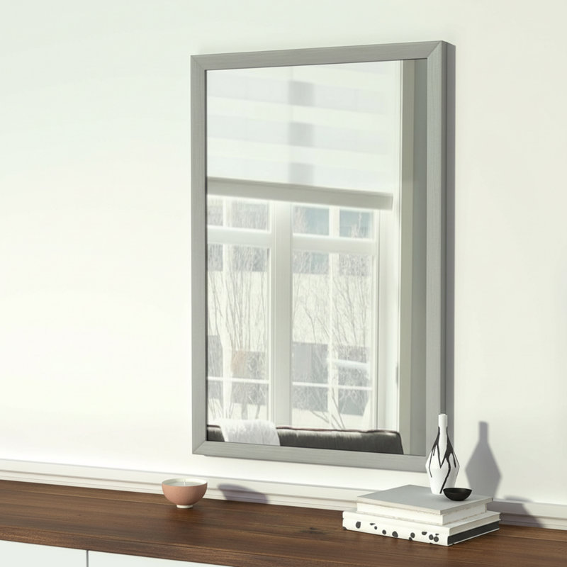 Miroir mural standard standard plaqué nickel