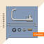 Moverlesenk Kitchen Faucet Side Spray