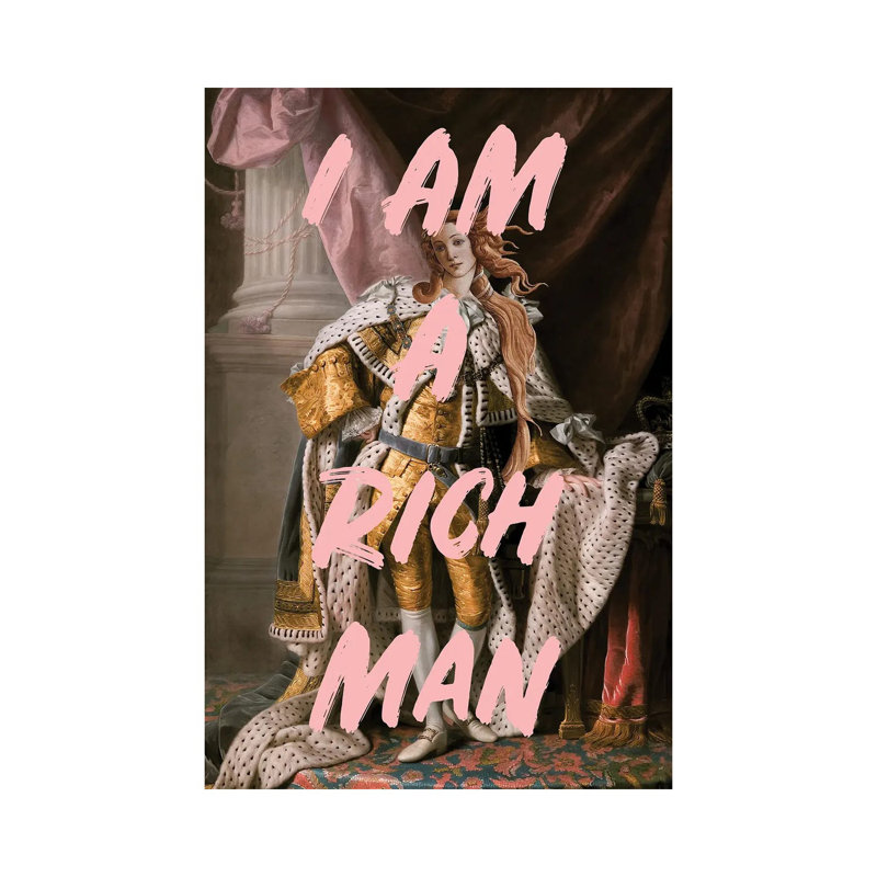 Rich Man - Print on Canvas, Wrapped Canvas, 101.6cm H x 66.04cm W x 3.81cm D