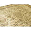 Hand Knotted Wool Area Rug in Gold And Beige