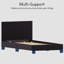 Scipio Upholstered Faux Leather Bed, UKFR Certified-1519523645-1519523618
