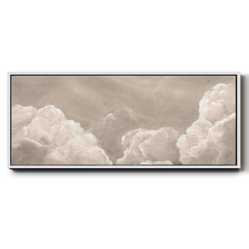 «Painted Clouds II», toile encadrée, H 20 po x l 50 po