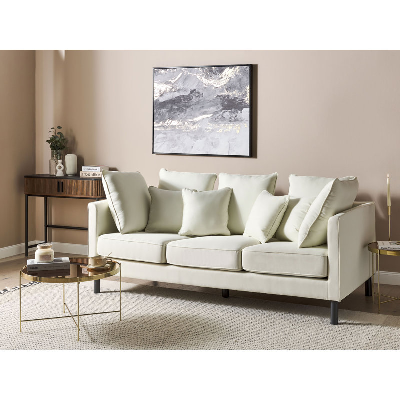Amyliah 3 Seater Sofa, Off White