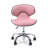 Waimes Backed Adjustable Height Ergonomic Lab Stool with Wheels-1879775063