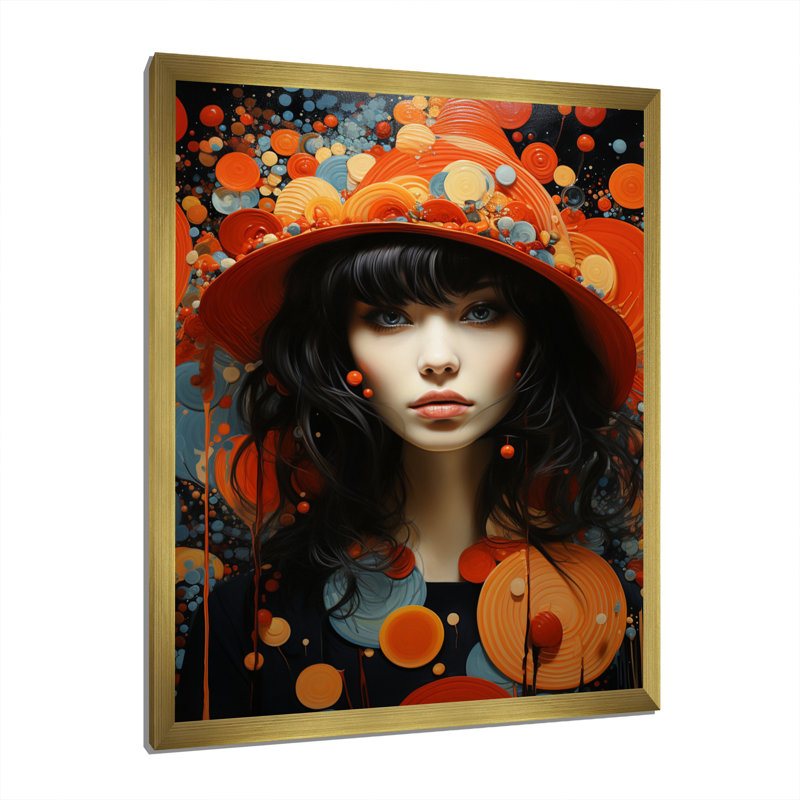 " Mill Wind Whirlwind Melody ", Gold Picture Framed, 44" H x 34" W x 1.5" D
