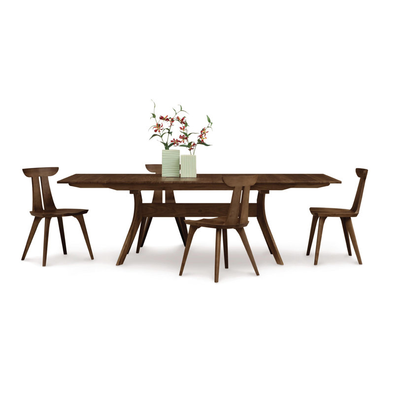 Estelle Solid Wood Dining Chair, Walnut