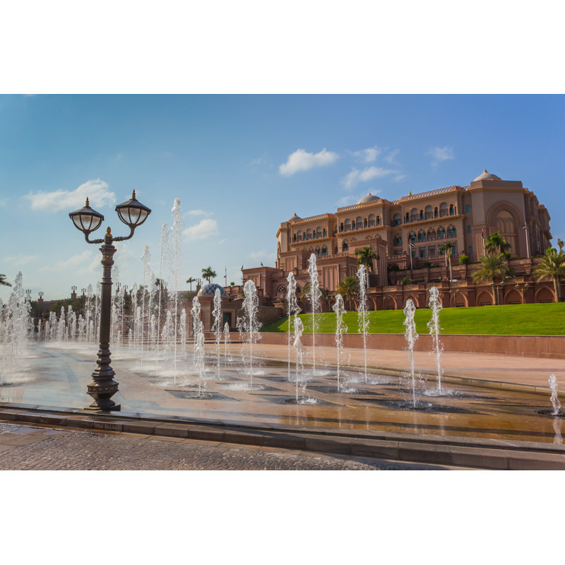 Emirates Palace - Wrapped Canvas Print, 30cm H x 46cm W