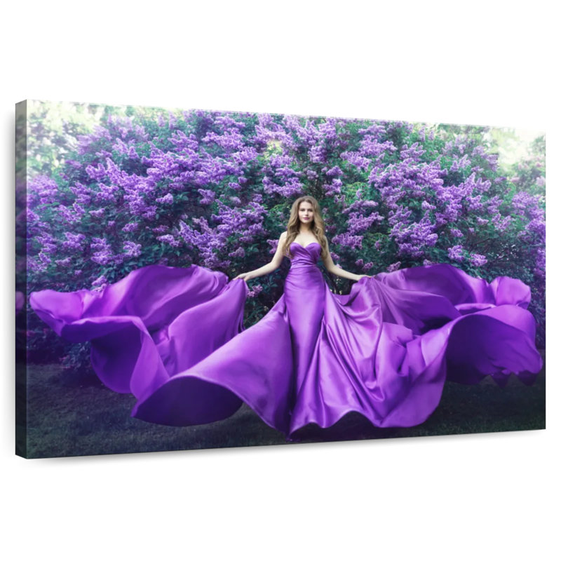 Shuttleworth Pretty As Lilacs, 8" H x 12" W