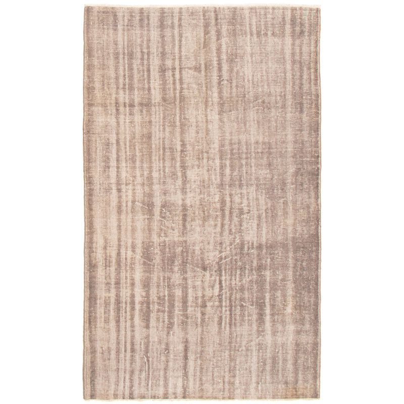 Tapis gris foncé à transition de couleur 5 pi 6 po x 9 pi 2 po